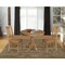 International Concepts Round 36 in Round Top Pedestal Ext Table with 12 in Leaf And 2 RTA Chairs, Pecan, 36 in W, 48 in L K59-36RXT-C10-2 - alternate 2